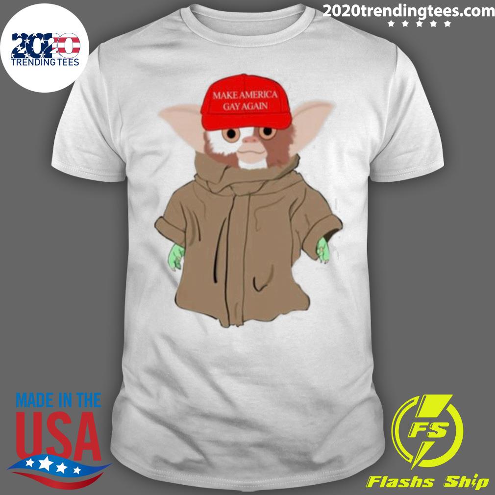 Official yoda Make American Gay Again - Adult & Kids T-Shirts, Sweatshirts & Hoodies apparel design preview 1