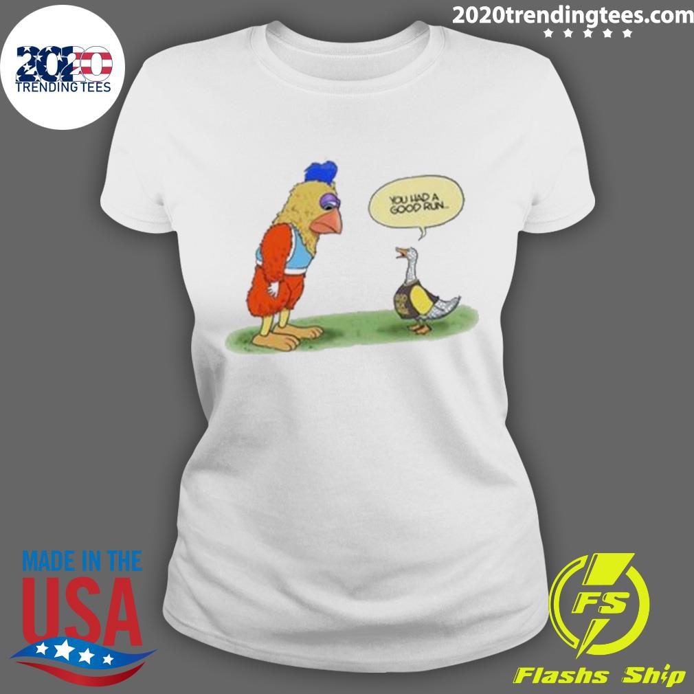 Official you Had A Good Run Goose Said San Diego - Adult & Kids T-Shirts, Sweatshirts & Hoodies apparel design preview 3