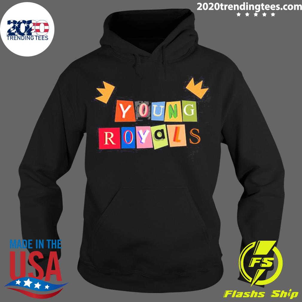 Official young Royals Logo Tv Show - Adult & Kids T-Shirts, Sweatshirts & Hoodies apparel design preview 2