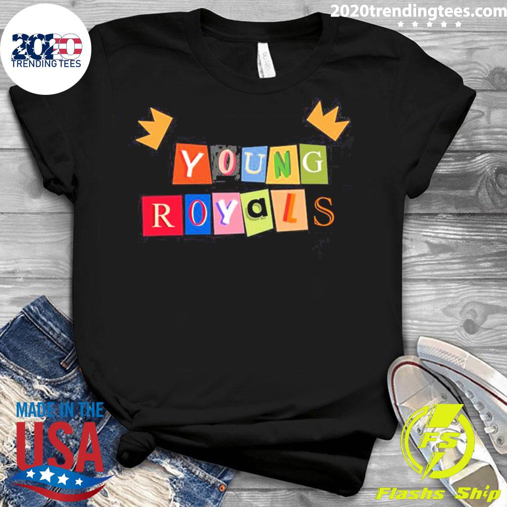 Official young Royals Logo Tv Show - Adult & Kids T-Shirts, Sweatshirts & Hoodies apparel design preview 3