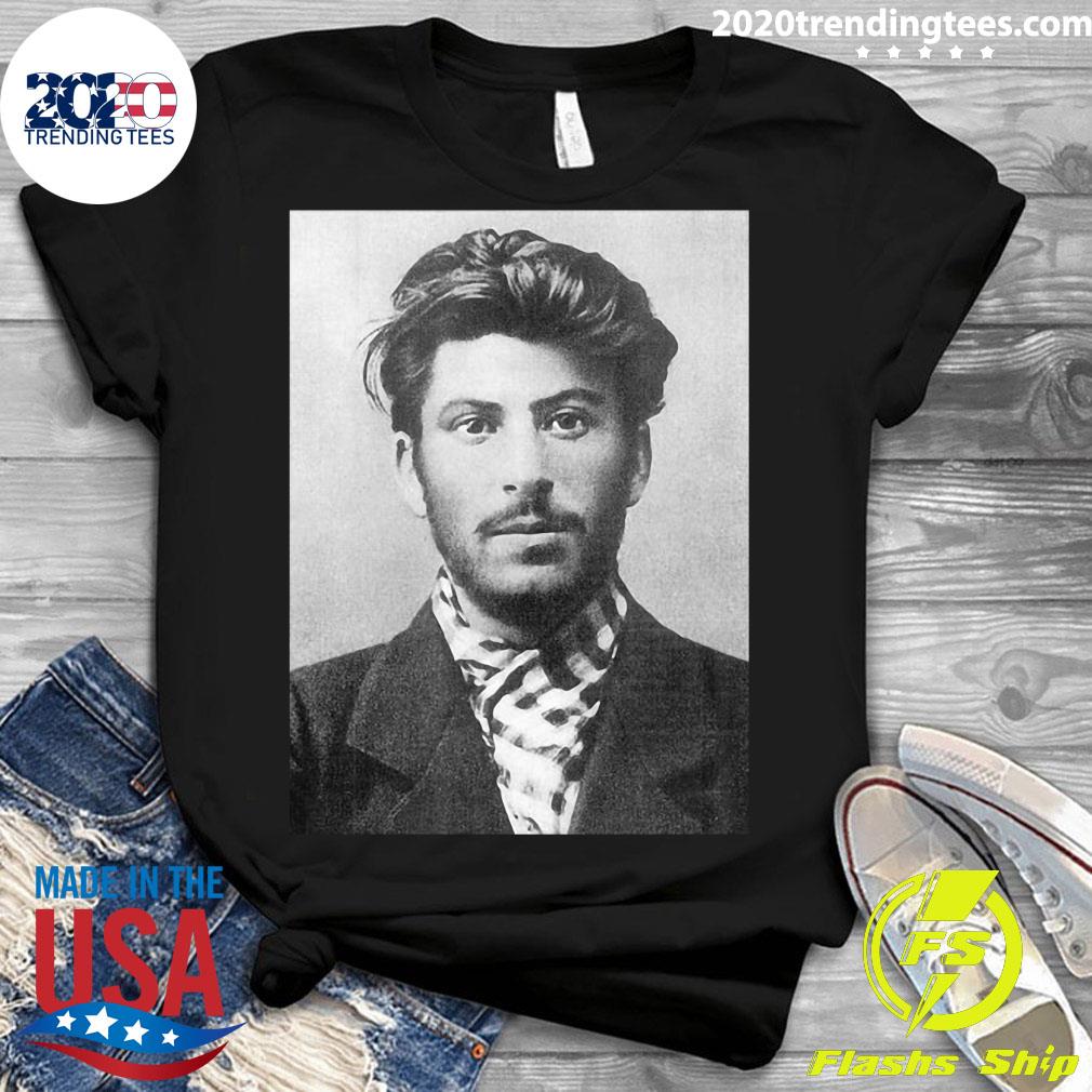Official Young Stalin Joseph Socialist History - Adult & Kids T-Shirts, Sweatshirts & Hoodies apparel design preview 3