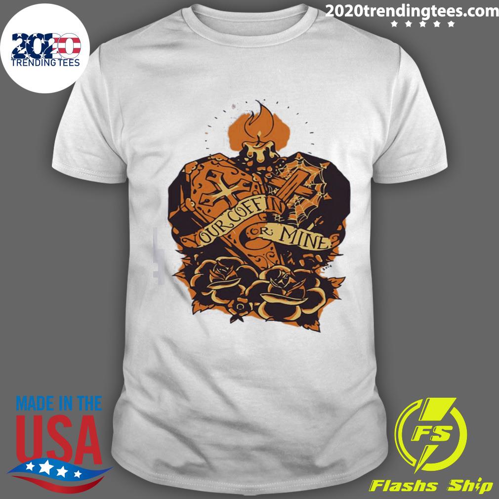 Official your Coffin Or Mine Alkaline Trio Band - Adult & Kids T-Shirts, Sweatshirts & Hoodies apparel design preview 1