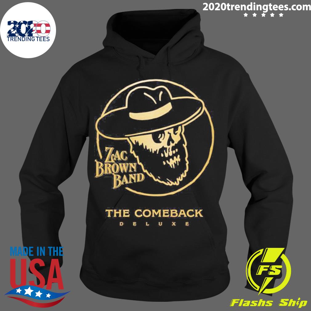 Official zac Brown Band The Comeback Deluxe 2023 - Adult & Kids T-Shirts, Sweatshirts & Hoodies apparel design preview 2