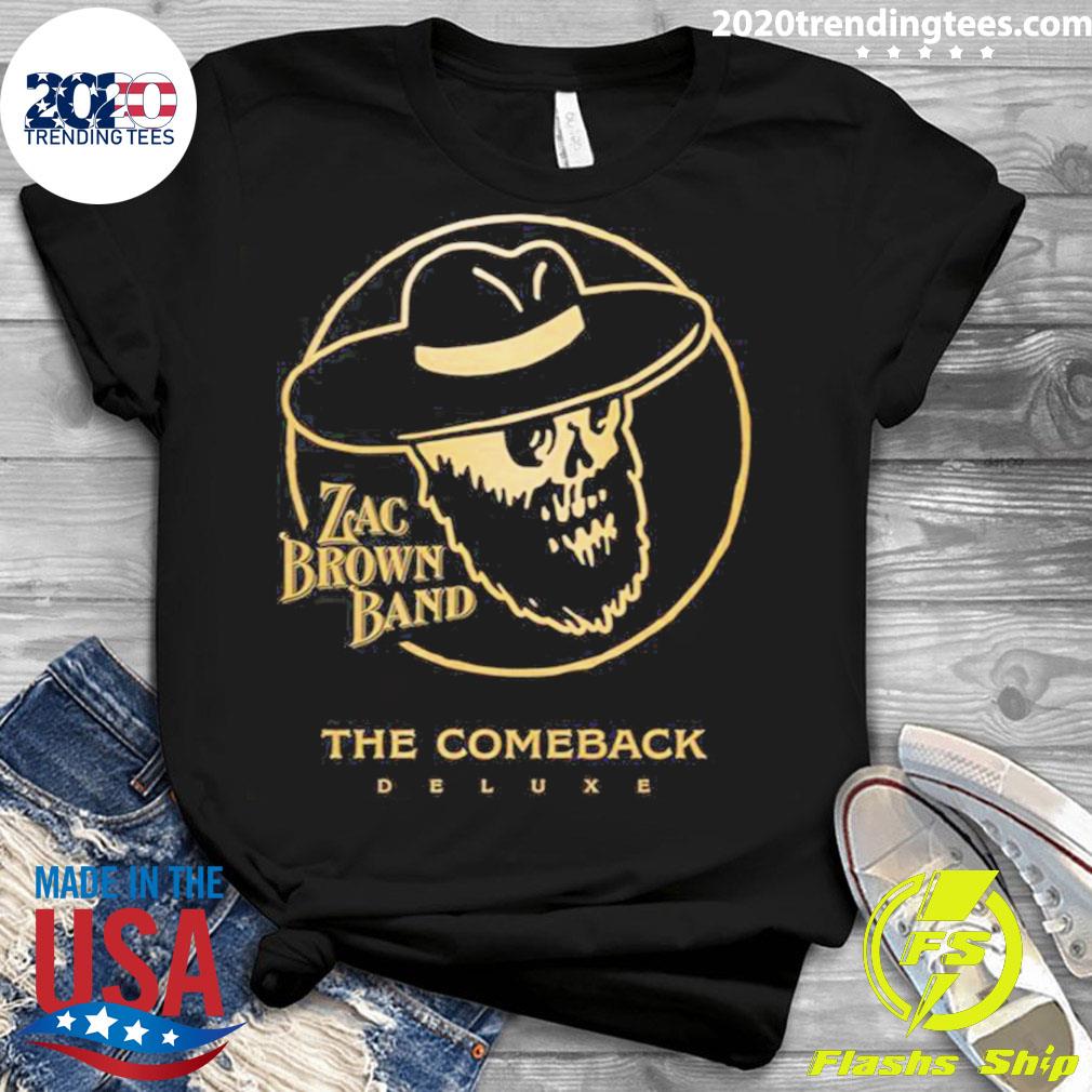 Official zac Brown Band The Comeback Deluxe 2023 - Adult & Kids T-Shirts, Sweatshirts & Hoodies apparel design preview 3