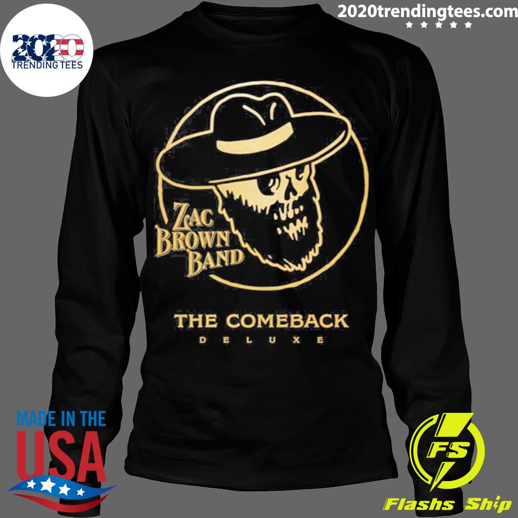 Official zac Brown Band The Comeback Deluxe 2023 - Adult & Kids T-Shirts, Sweatshirts & Hoodies apparel design preview 4