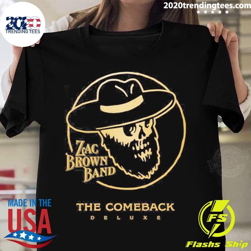Official zac Brown Band The Comeback Deluxe 2023 - Adult & Kids T-Shirts, Sweatshirts & Hoodies apparel design preview 1