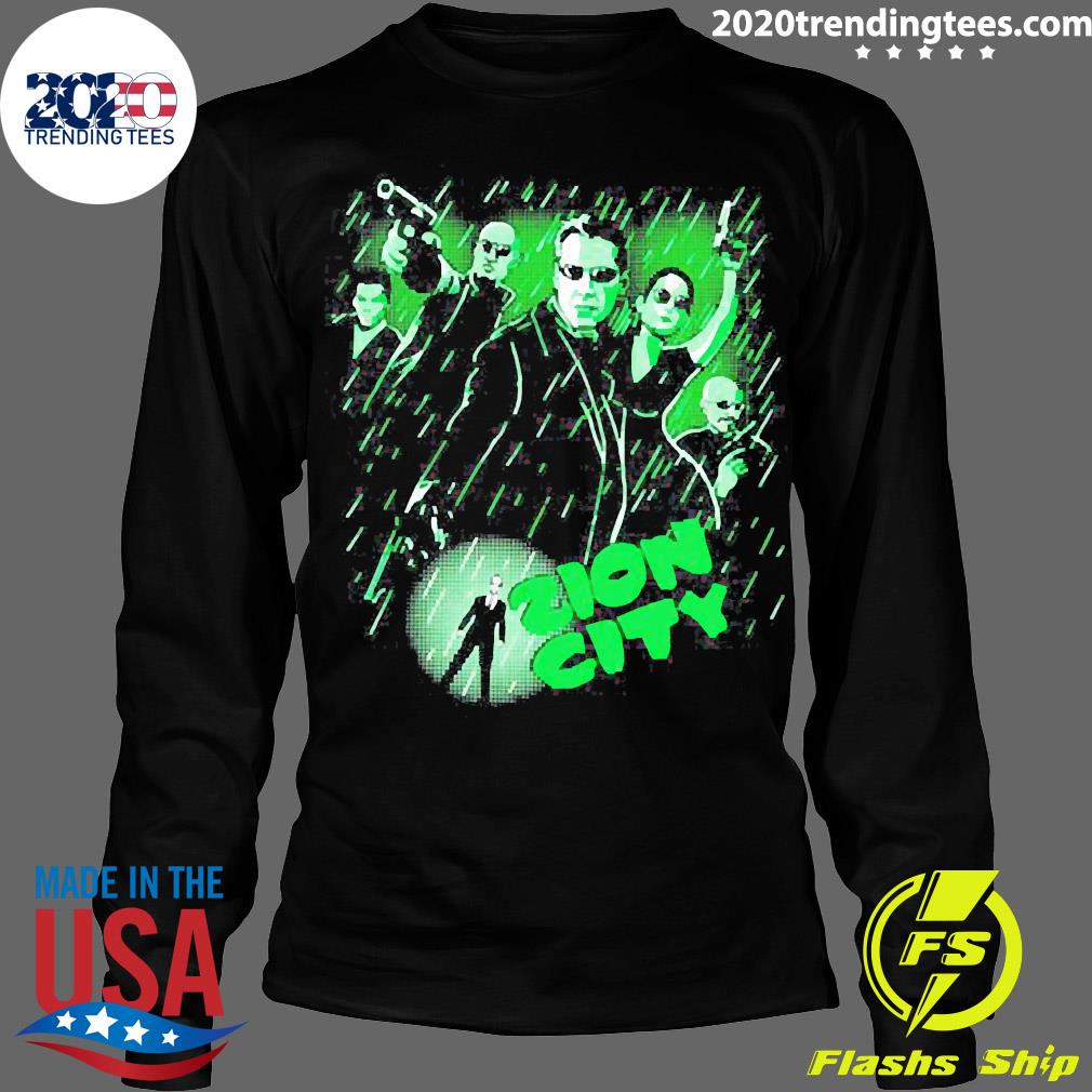 Official Zion City Matrix - Adult & Kids T-Shirts, Sweatshirts & Hoodies apparel design preview 4
