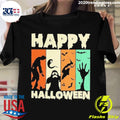 Official zombie Ghost Bat Happy Halloween - Adult & Kids T-Shirts, Sweatshirts & Hoodies apparel design preview 1