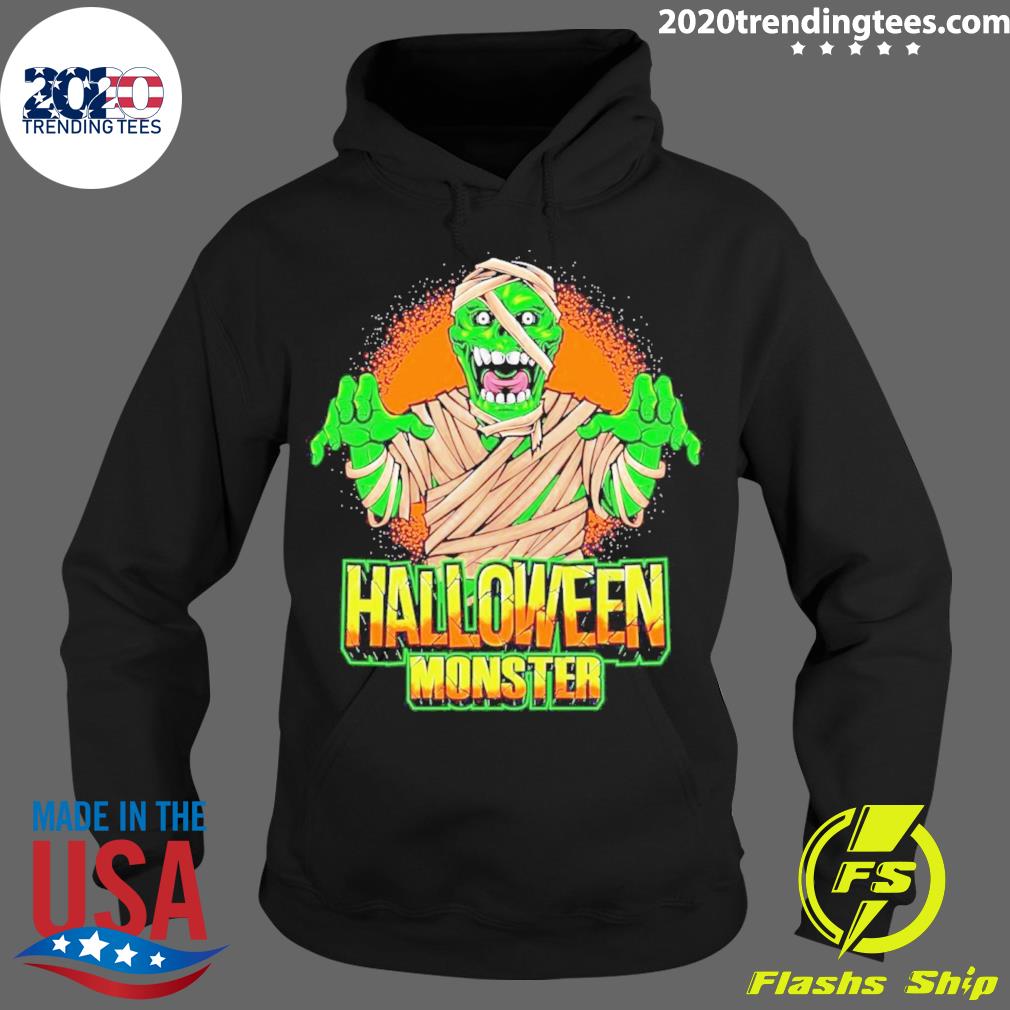 Official zombie Halloween Monster - Adult & Kids T-Shirts, Sweatshirts & Hoodies apparel design preview 2