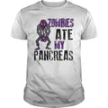 Official Zombies Ate My Pancreas - Adult & Kids T-Shirts, Sweatshirts & Hoodies apparel design preview 1