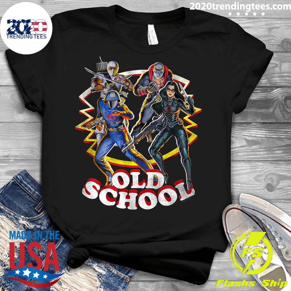 Old School Cobra GI Joe - Adult & Kids T-Shirts, Sweatshirts & Hoodies apparel design preview 3
