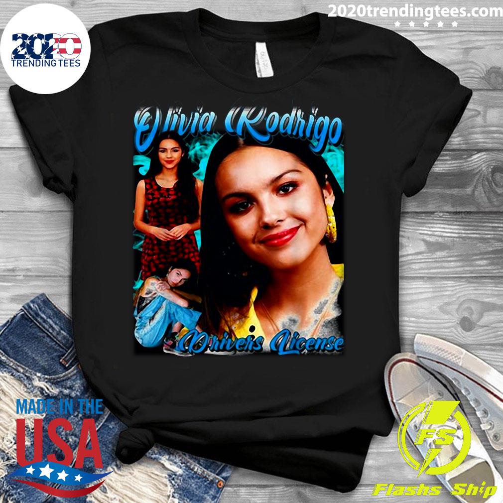 Olivia Rodrigo Drivers License - Adult & Kids T-Shirts, Sweatshirts & Hoodies apparel design preview 3
