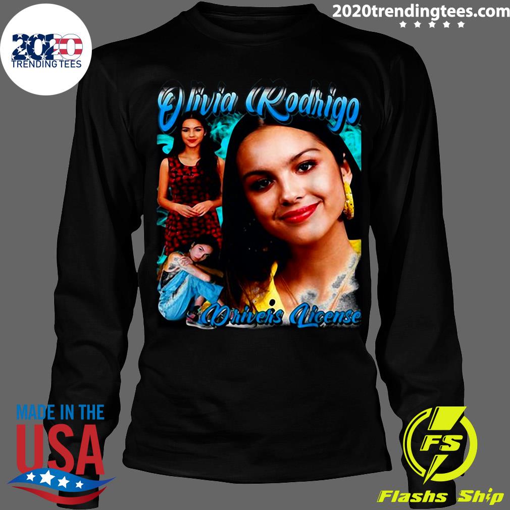 Olivia Rodrigo Drivers License - Adult & Kids T-Shirts, Sweatshirts & Hoodies apparel design preview 4