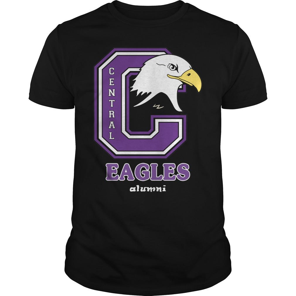 Omaha Central Varsity Basketball Eagles - Adult & Kids T-Shirts, Sweatshirts & Hoodies apparel design preview 1