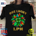 One Lucky LPN - Adult & Kids T-Shirts, Sweatshirts & Hoodies apparel design preview 1