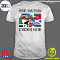One Nation Under God - Adult & Kids T-Shirts, Sweatshirts & Hoodies apparel design preview 1