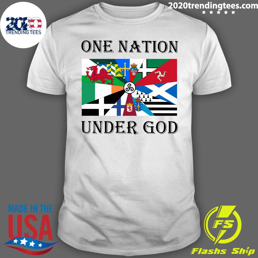 One Nation Under God - Adult & Kids T-Shirts, Sweatshirts & Hoodies apparel design preview 1