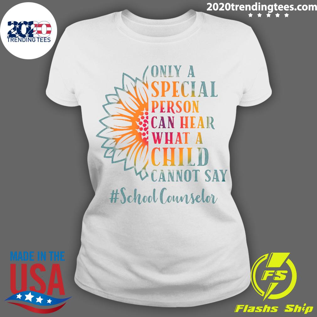 Only A Special Person Can Hear What Child Cannot Say - Adult & Kids T-Shirts, Sweatshirts & Hoodies apparel design preview 3