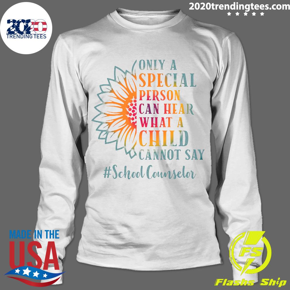Only A Special Person Can Hear What Child Cannot Say - Adult & Kids T-Shirts, Sweatshirts & Hoodies apparel design preview 4