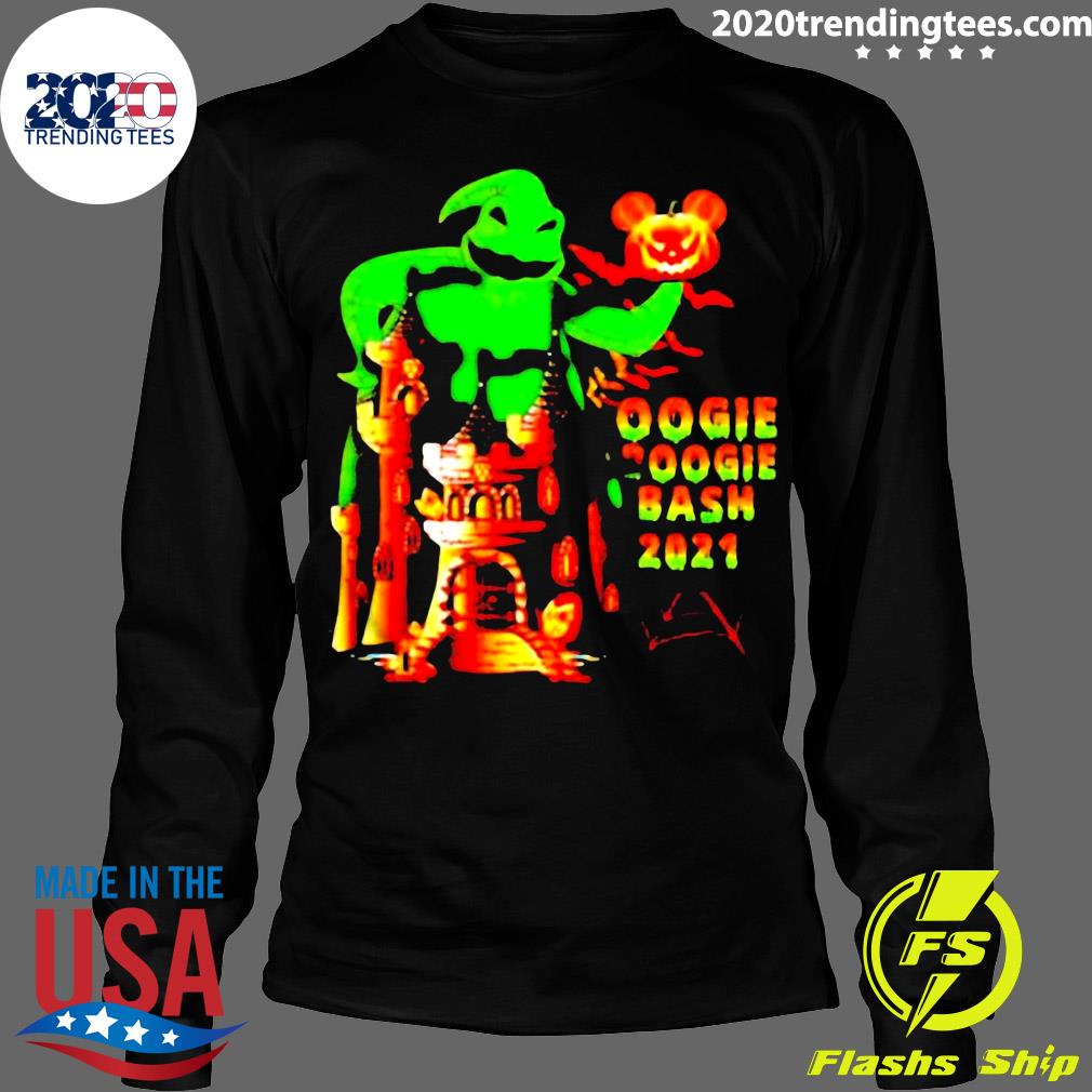 Oogie Boogie bash 2021 Halloween - Adult & Kids T-Shirts, Sweatshirts & Hoodies apparel design preview 4