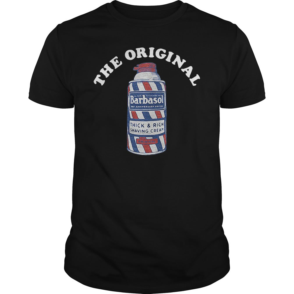 The Original Barbasol Thick And Rich Shaving Cream - Adult & Kids T-Shirts, Sweatshirts & Hoodies apparel design preview 1