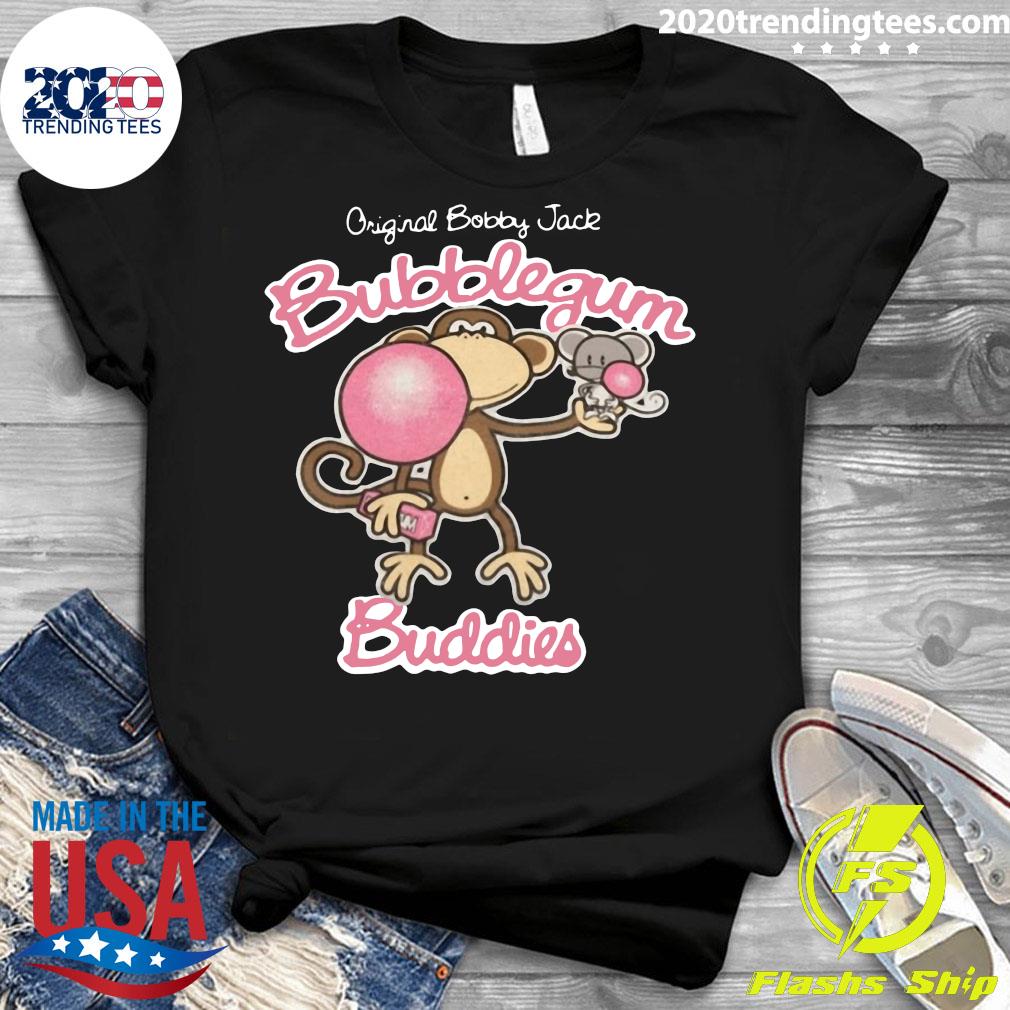 Original Bobby Jack Bubblegum Buddies Monkey - Adult & Kids T-Shirts, Sweatshirts & Hoodies apparel design preview 3