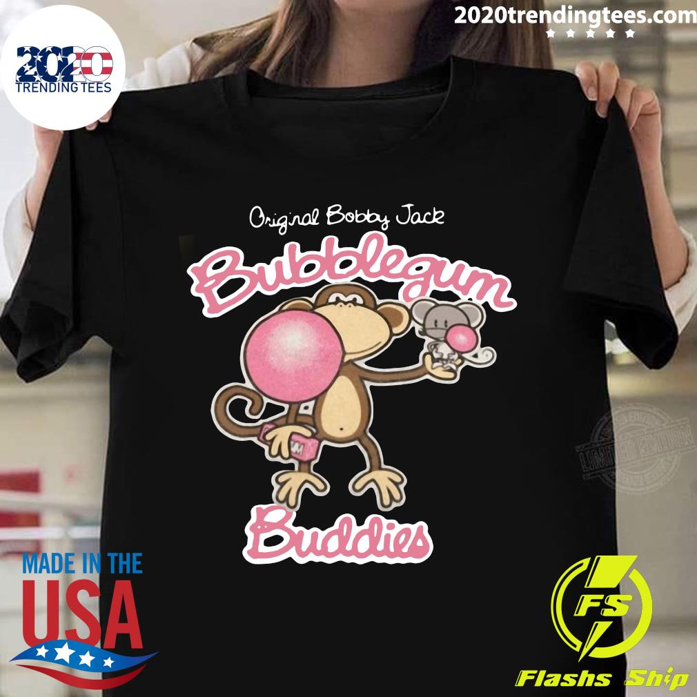 Original Bobby Jack Bubblegum Buddies Monkey - Adult & Kids T-Shirts, Sweatshirts & Hoodies apparel design preview 1