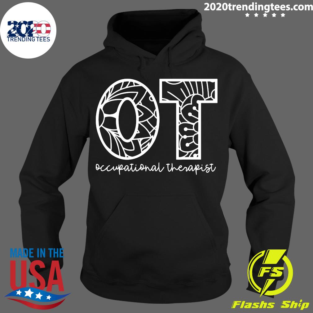 Ot Occupational Therapy Mandala Therapist - Adult & Kids T-Shirts, Sweatshirts & Hoodies apparel design preview 2