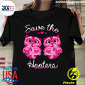 Owls Save The Hooters - Adult & Kids T-Shirts, Sweatshirts & Hoodies apparel design preview 1