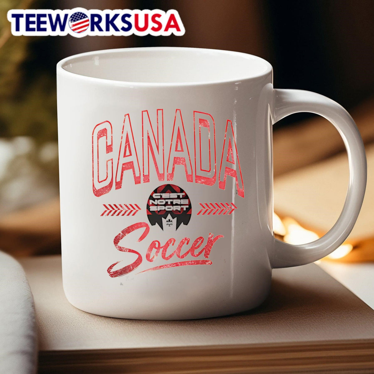 Canada Soccer Elevated - Adult & Kids T-Shirts, Sweatshirts & Hoodies apparel design preview 4