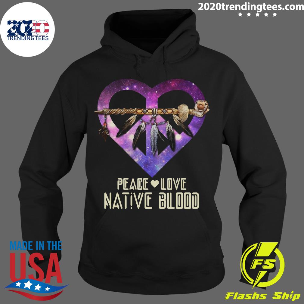 Peace Love Dative Blood - Adult & Kids T-Shirts, Sweatshirts & Hoodies apparel design preview 2