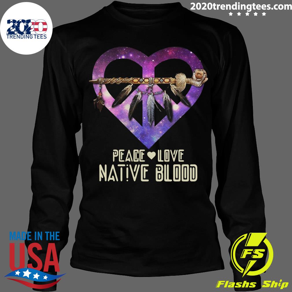 Peace Love Dative Blood - Adult & Kids T-Shirts, Sweatshirts & Hoodies apparel design preview 4