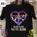 Peace Love Dative Blood - Adult & Kids T-Shirts, Sweatshirts & Hoodies apparel design preview 1