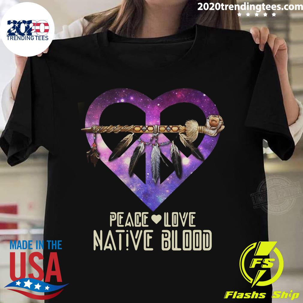 Peace Love Dative Blood - Adult & Kids T-Shirts, Sweatshirts & Hoodies apparel design preview 1