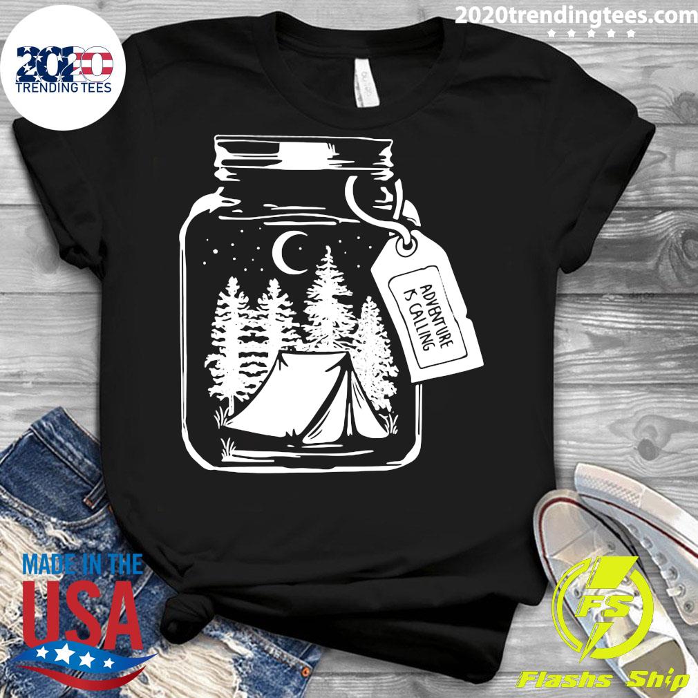 Pine Tree I Jar Forest Adventure Is Calling - Adult & Kids T-Shirts, Sweatshirts & Hoodies apparel design preview 3