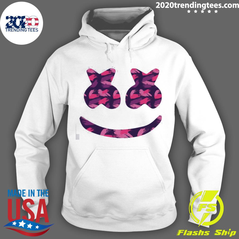 Pink Art Marshmello - Adult & Kids T-Shirts, Sweatshirts & Hoodies apparel design preview 2