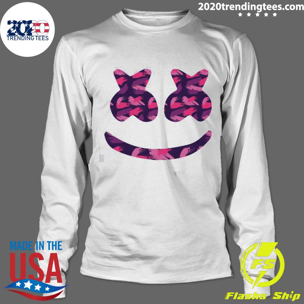 Pink Art Marshmello - Adult & Kids T-Shirts, Sweatshirts & Hoodies apparel design preview 4