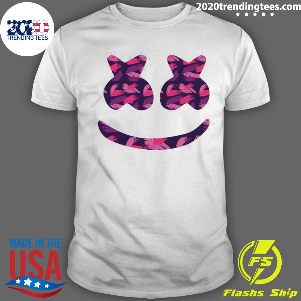 Pink Art Marshmello - Adult & Kids T-Shirts, Sweatshirts & Hoodies apparel design preview 1