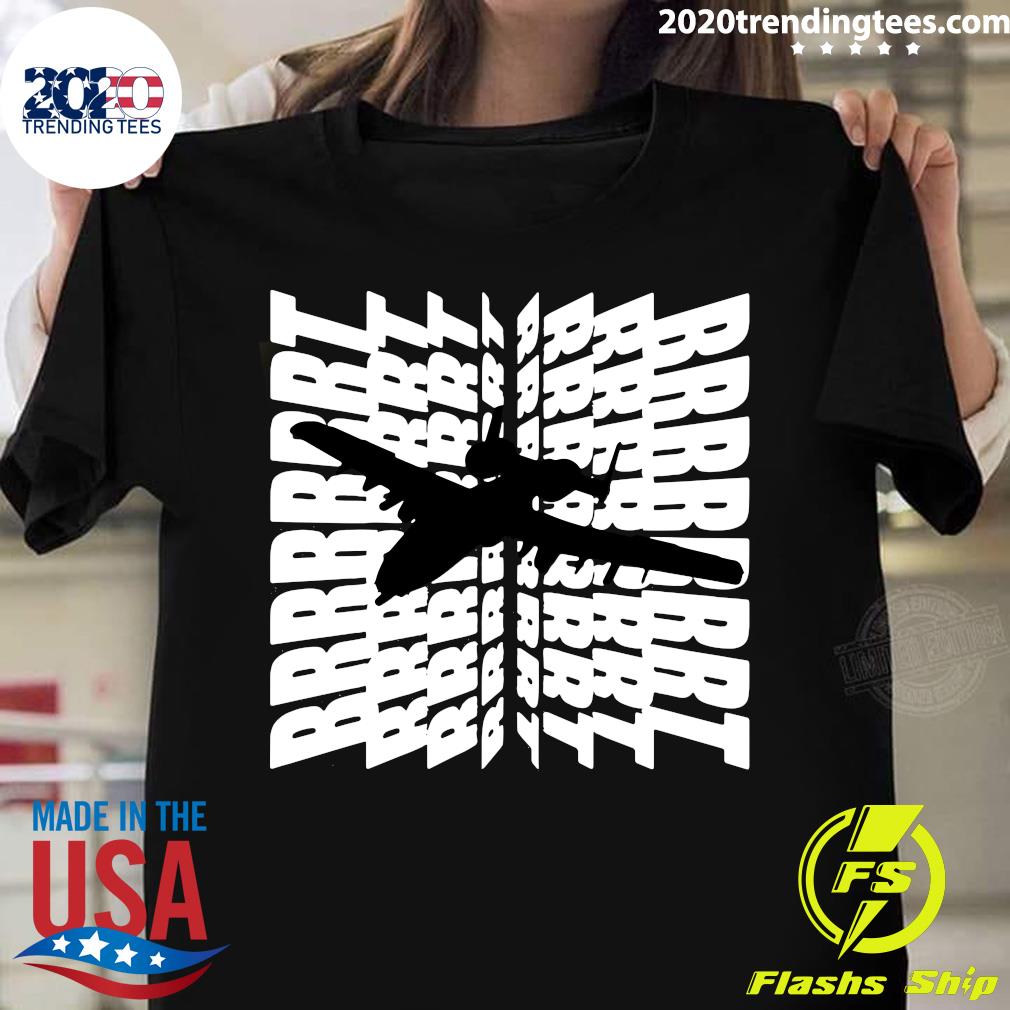Planes A-10 Brrrrrrrrrrrrt - Adult & Kids T-Shirts, Sweatshirts & Hoodies apparel design preview 1