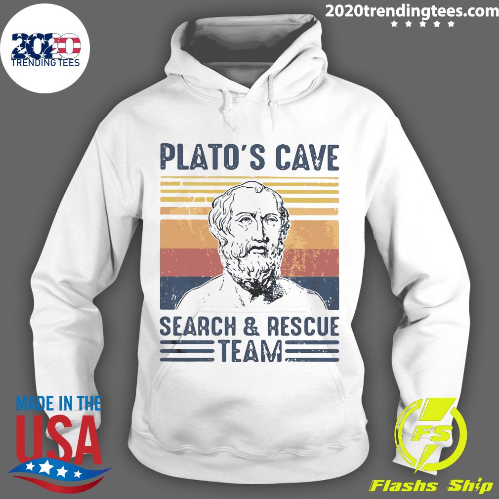 Plato's Cave Search And Rescue Team Vintage Retro - Adult & Kids T-Shirts, Sweatshirts & Hoodies apparel design preview 2