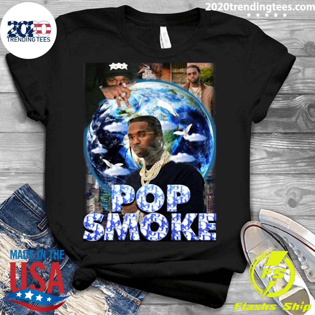 Pop Smoke 2020 - Adult & Kids T-Shirts, Sweatshirts & Hoodies apparel design preview 3