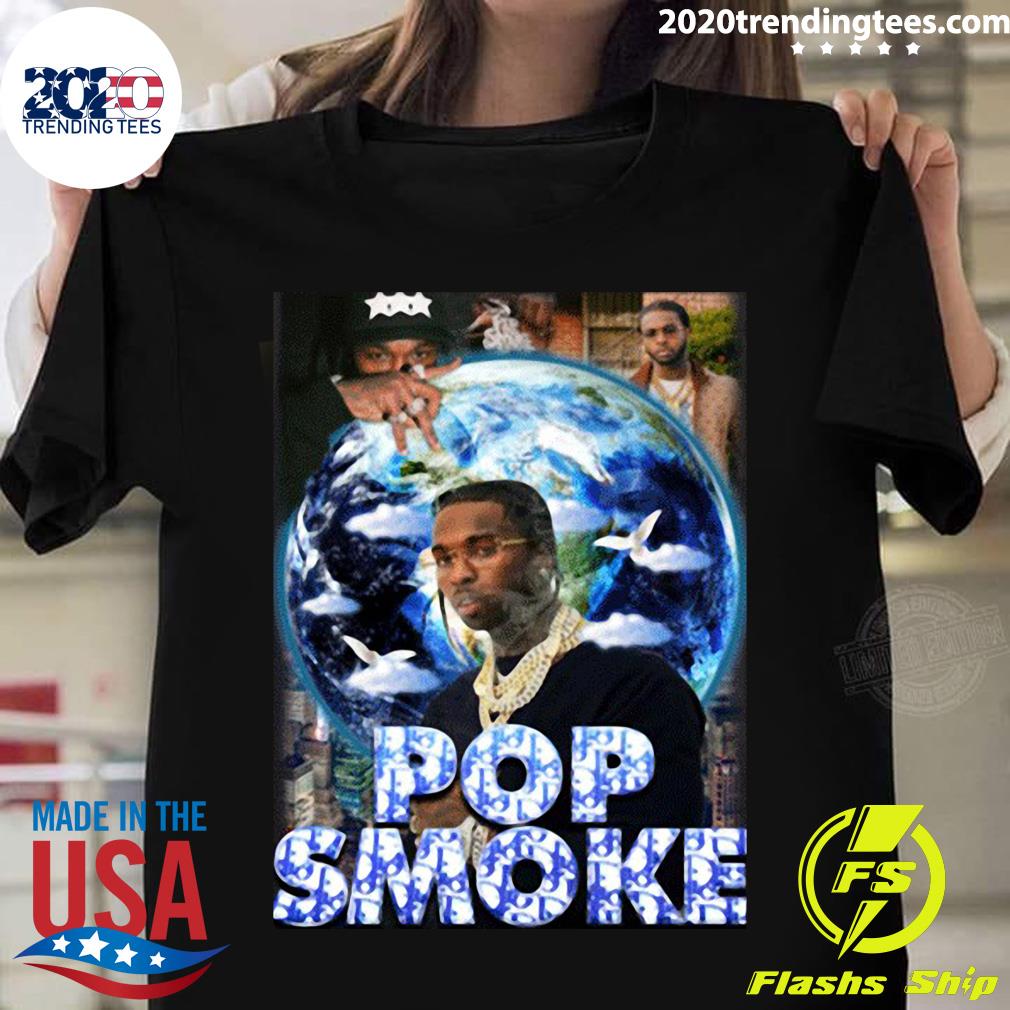 Pop Smoke 2020 - Adult & Kids T-Shirts, Sweatshirts & Hoodies apparel design preview 1