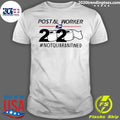 Postal Worker 2020 Not Quarantined - Adult & Kids T-Shirts, Sweatshirts & Hoodies apparel design preview 1