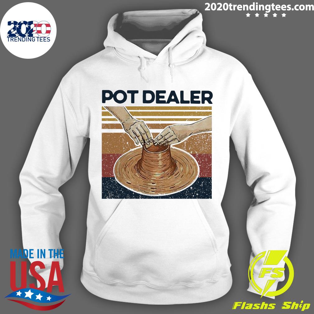 Pot Dealer Pottery Vintage Retro - Adult & Kids T-Shirts, Sweatshirts & Hoodies apparel design preview 2