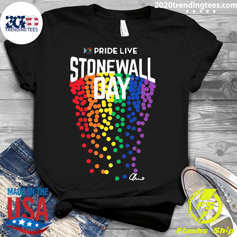 Pride Live Stonewall Day - Adult & Kids T-Shirts, Sweatshirts & Hoodies apparel design preview 3