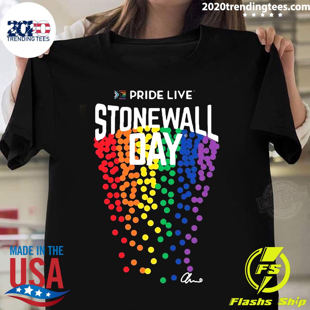 Pride Live Stonewall Day - Adult & Kids T-Shirts, Sweatshirts & Hoodies apparel design preview 1