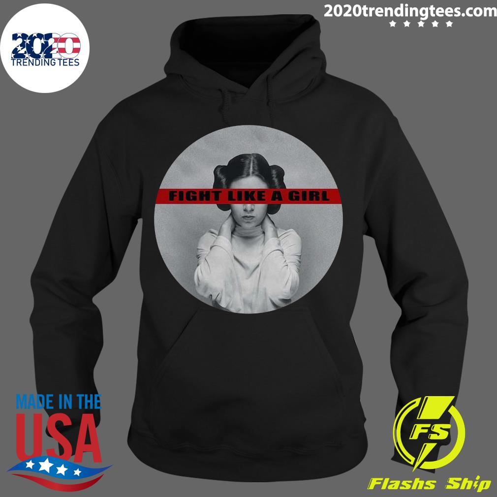 Princess Leia Star Wars Fight Like A Girl - Adult & Kids T-Shirts, Sweatshirts & Hoodies apparel design preview 2
