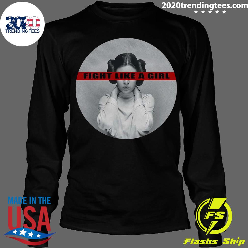 Princess Leia Star Wars Fight Like A Girl - Adult & Kids T-Shirts, Sweatshirts & Hoodies apparel design preview 4