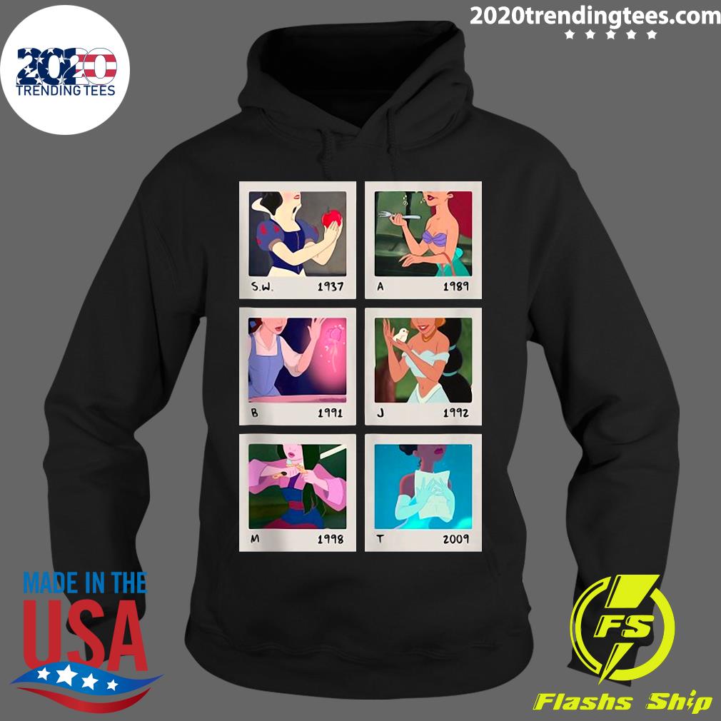 Princess Polaroid Photo Grid - Adult & Kids T-Shirts, Sweatshirts & Hoodies apparel design preview 2