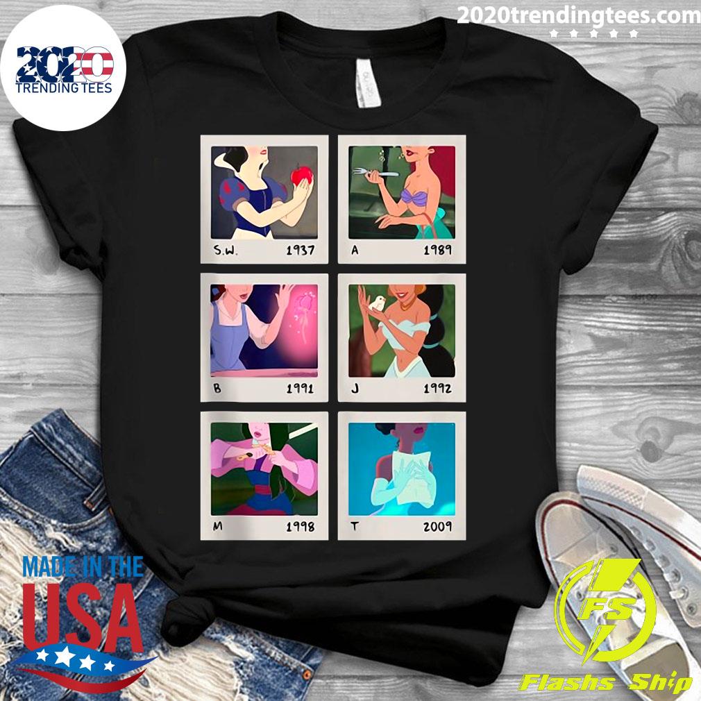 Princess Polaroid Photo Grid - Adult & Kids T-Shirts, Sweatshirts & Hoodies apparel design preview 3